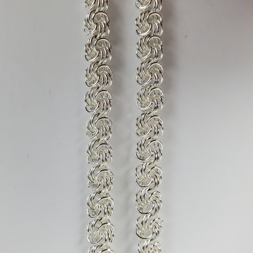 Napier antique brilliant silver necklace